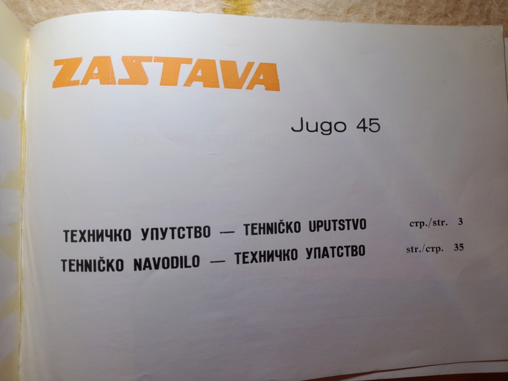 Yugo tehnička i servisna uputstva za sve modele 20221250