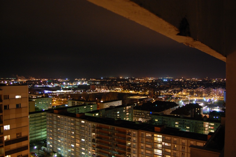 Strasbourg , de nuit, tour d'horizon au sommet de l'Aventin, 18ème étage.. Dsc_0991