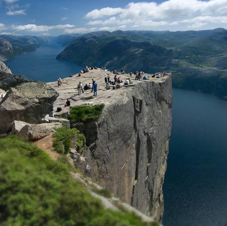 Norvège. La plus grande craque du fjord Touris15