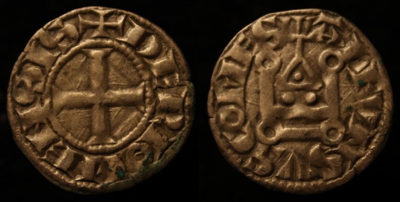 Denier de Riom (Auvergne) 00811