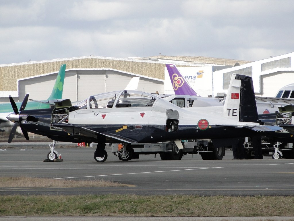 Maroc Air Force T6A TEXAN II Te10