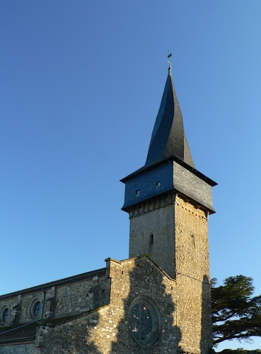 Bastides du Gers -Barran (et son clocher hélicoïdal) P1140046