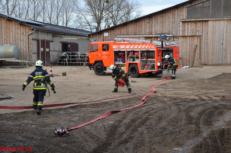 13/04/2013 SI Lontzen,EXERCICE "feu de ferme" (photos) Dsc_4013