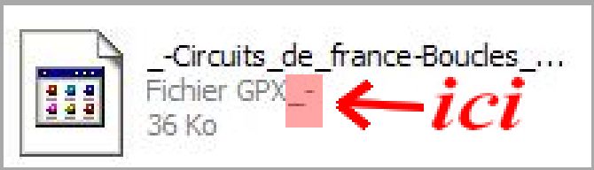 Circuits de France : Traces GPS en affichage sur Google Earth Captur18