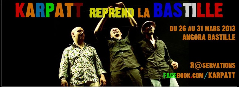 Nouveaux concerts parisiens : du 26 au 31 mars à l'ANGORA BASTILLE 26205910