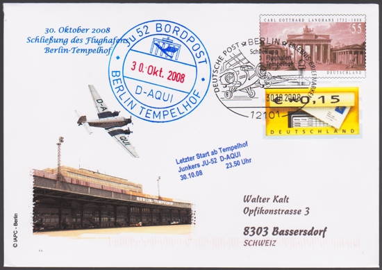 stempel - Erstflüge, Sonderflüge und neue Ballonpost - Seite 4 Tempel13