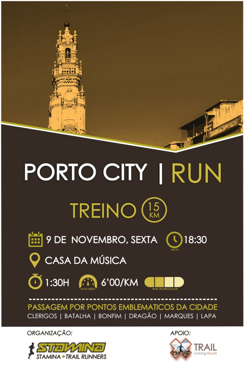 Porto City Run Cartaz10