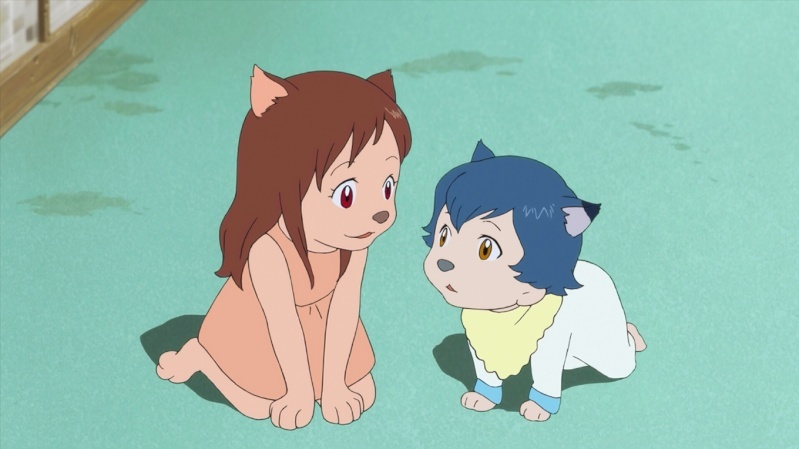 Wolf Children Ame and Yuki 720p &1080p Released! Wolfch10