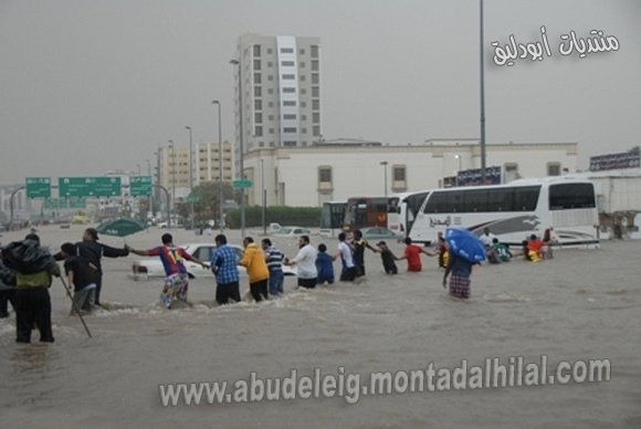 الأمطار والسيول التي اجتاحت مدينة جدة  Jeddah43