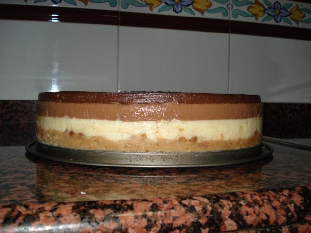 Trichocolate cake (per choco·aholics) Dsc09523