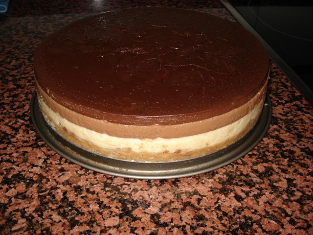 Trichocolate cake (per choco·aholics) Dsc09524