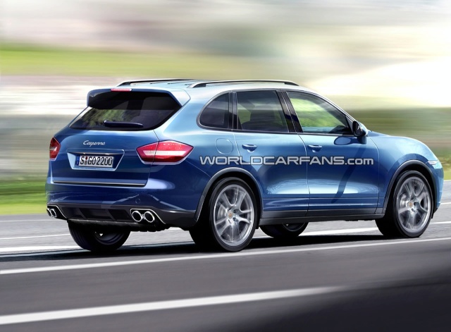 New 2011 Porsche Cayenne latest close-up spy photos 2011-p24