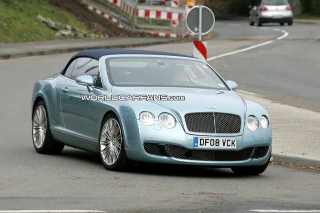 Bentley Continental GTC Speed Spy Photos 90810210