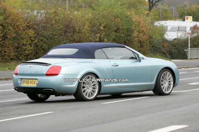 Bentley Continental GTC Speed Spy Photos 90810213