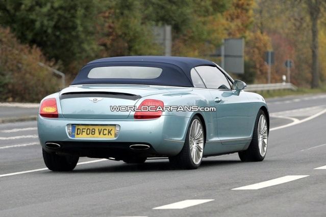 Bentley Continental GTC Speed Spy Photos 90810214