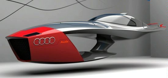 Designer Exercise: Audi Calamaro Flying Concept Car 90810264