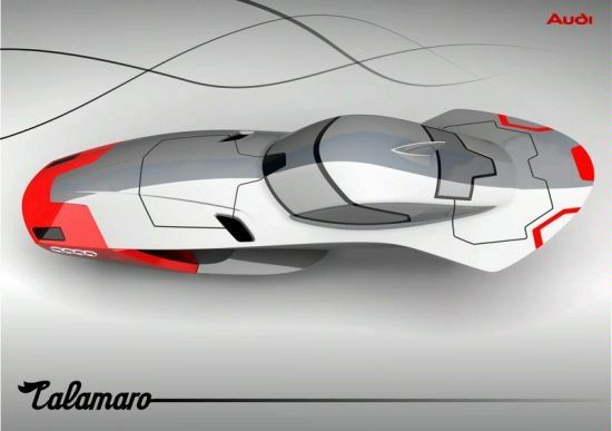 Designer Exercise: Audi Calamaro Flying Concept Car 90810265