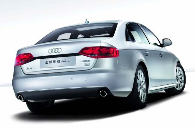 Audi A4L long-wheel-base revealed for Chinese market Audi-a10