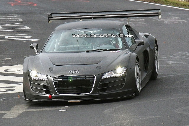 Audi R8 GT3 Spied at Nrburgring Audi-r11