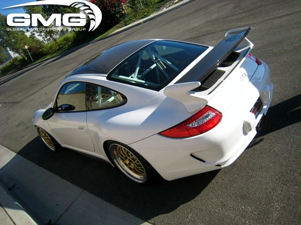 Porsche GT3 carbon fiber roof transplant by GMG Racing Gmg-wo27