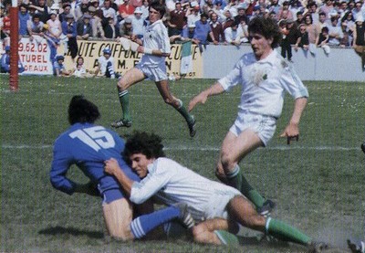 PAU - AGEN, 25 Avril 1982, 1/8 de finale 1re Division, match retour  Bayonne 1010
