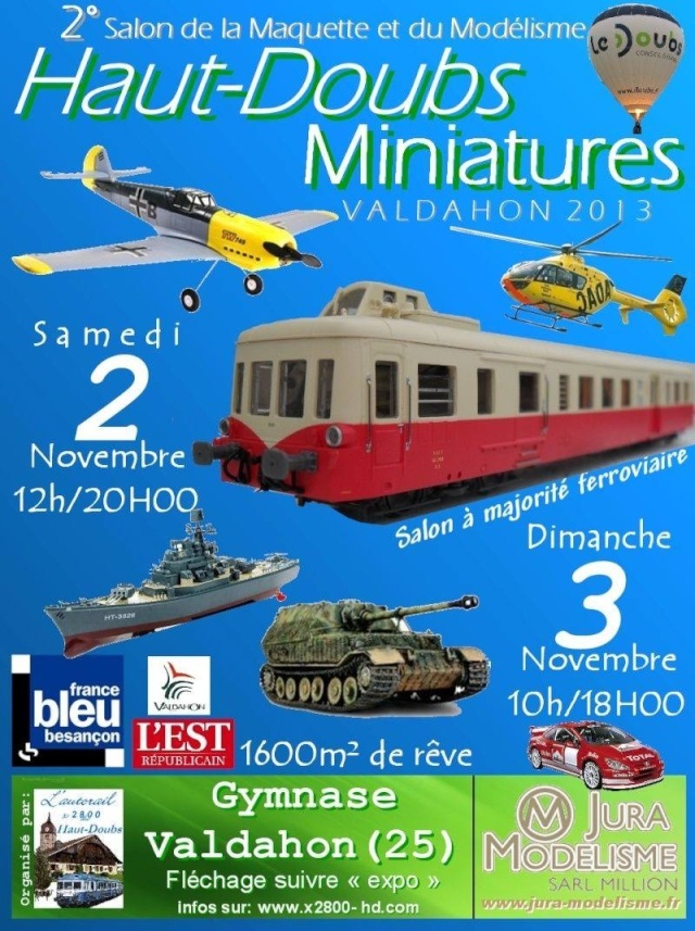 2ème Salon Haut-Doubs Miniatures Affich12