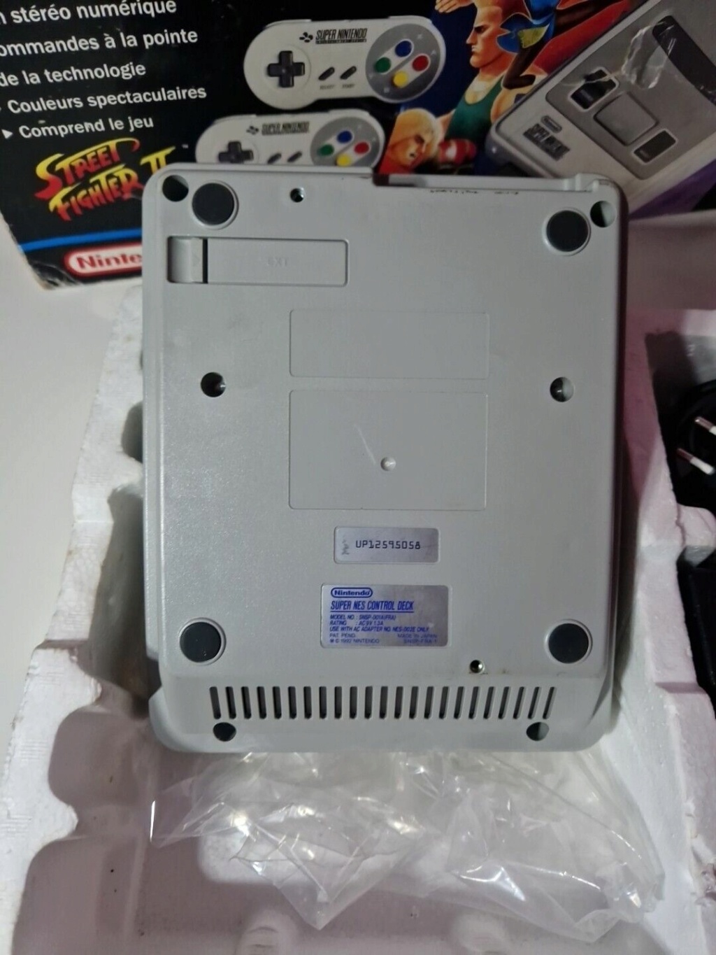 Super Nes Control Deck-pack Street Fighter II ou pack Control Set S-l16010