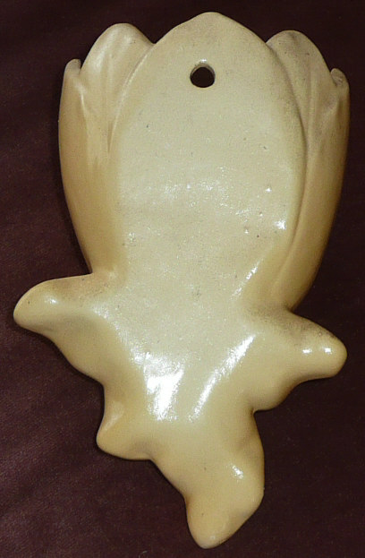 Magnolia Blossom Wall Vase made by Spartan Pottery Royal_11