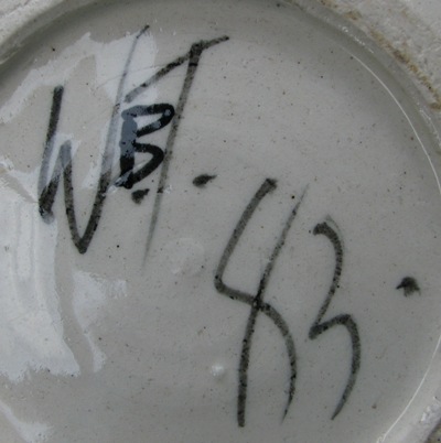 Ahem thanks to the Kiln Gods I found 2 Warren Tippett plates!! Tippet11