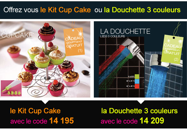 4 cadeaux au choix : kit cupcake, douchette leds, vanity, sacs (16 FEVRIER 2011) Hellin10