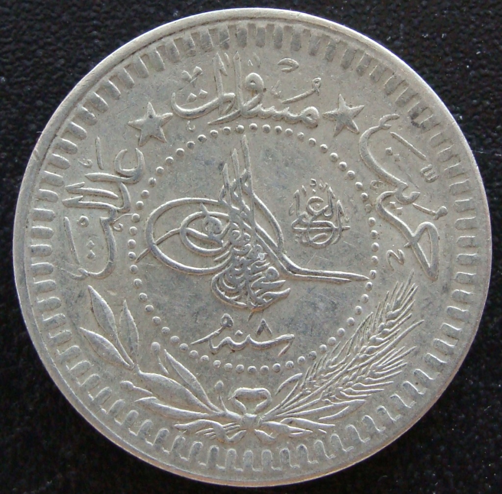 40 para de Mohammed V. 1912. Constantinopla (Imperio Otomano) Tur_4011