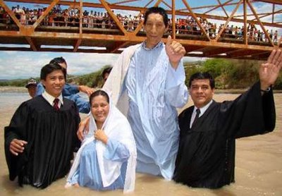 El hombre más alto de Perú ya es Adventista del Septimo Día Margar11