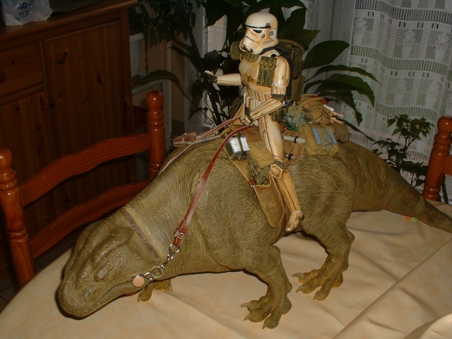 Dewback hasbro pour sandtrooper sideshow Dscf0106