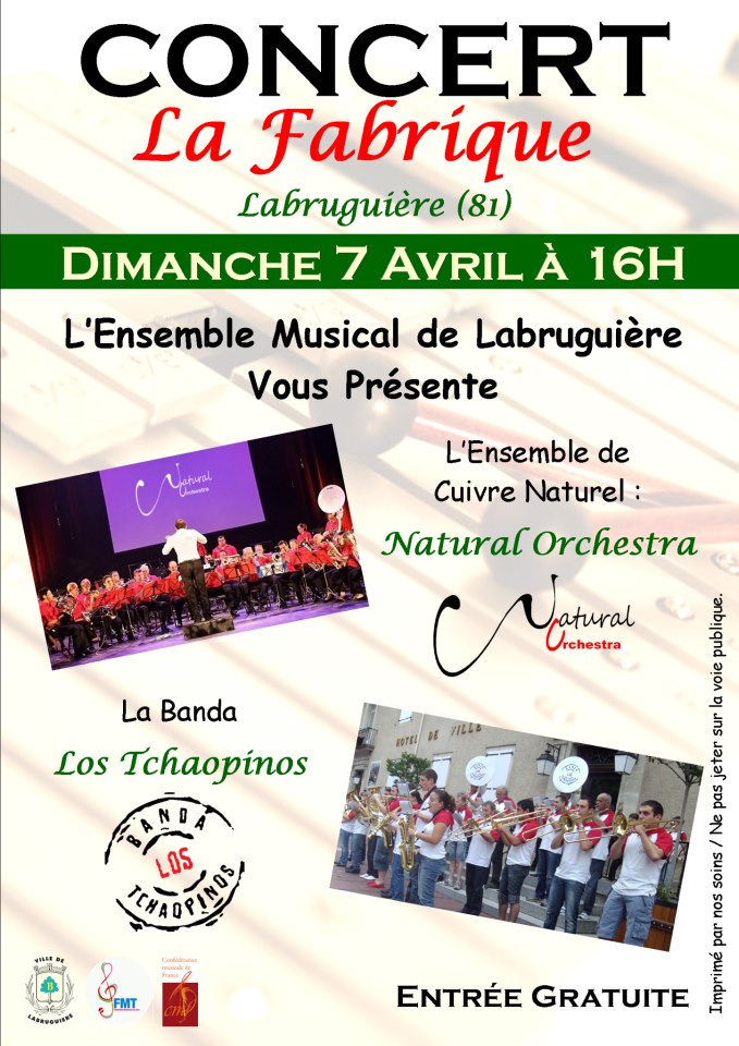 Concert annuel de l'Ensemble Musical de Labruguière. 60154110