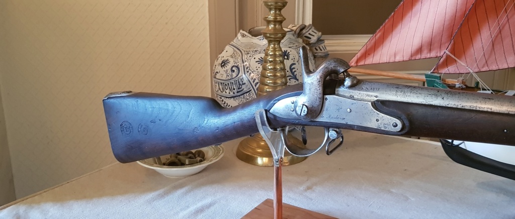 Un beau fusil d'Infanterie Modèle 1822 T Bis 20190623