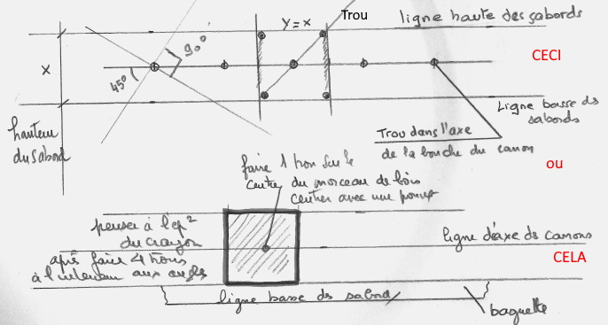 Sujet : 2 - CONSTRUCTION A PARTIR D'UN KIT DE VOILIER - 2 - LE PONT Sabord12