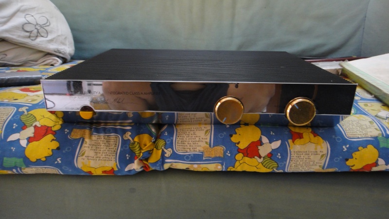 Musical fidelity 10th anniversary limited edition of 100 A120 integrated amplifier (Used)SOLD Dsc03525