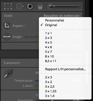 "Exporter" dans Lightroom Captur11