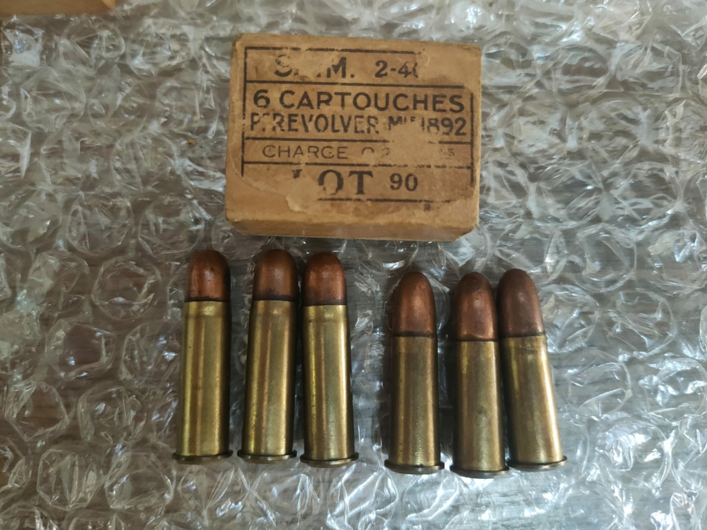 Cartouches 8 mmx27 pour revolver réglementaire mod 1892 34de7e10