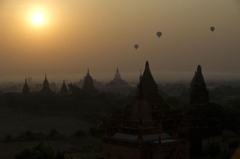 Balloons over Bagan 55447110