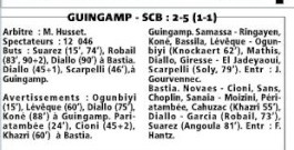 SPORTING CLUB BASTIA // NATIONAL - Page 35 Guinga10