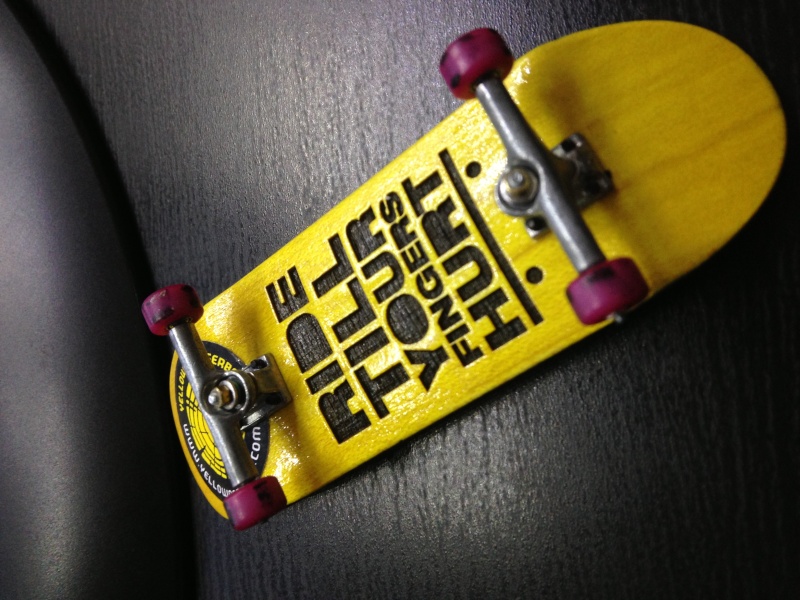 Yellowood Ride (Engraved) Z3 Deck Review. Img_0314
