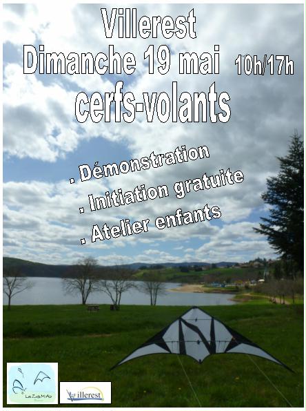 2013 / Lac de  Villerest / Dimanche 19 Mai Affich10