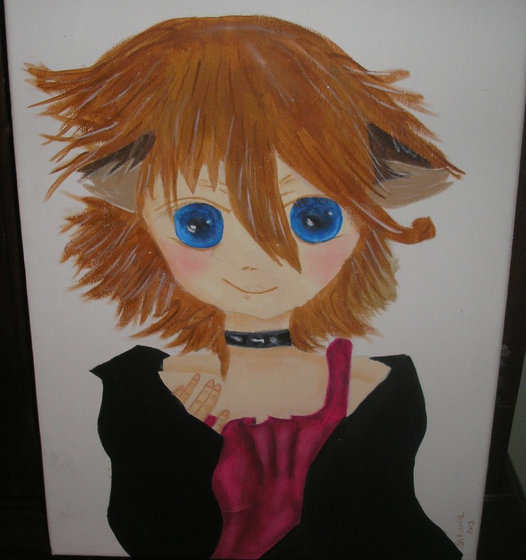 peinture pour ma petite fille chloé Manga_10