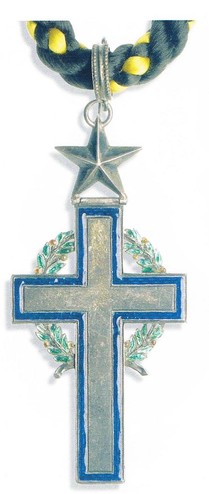 Croix émaillée (broche) bleu/rouge/blanc - 1914 - N°36  Image10