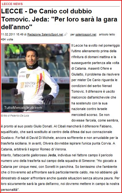 CATANIA-LECCE 3-2 (13/02/2011) Cattur11