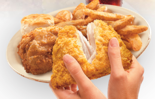 KFC: 2 Piece Boneless Deal Only $2.99 - Includes 2 Pieces of Boneless Chicken, Side Item and Biscuit Bonee10
