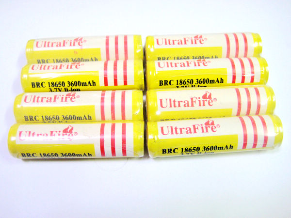 2011最新ultrafire BRC 18650 3.7V  3600mAh 带保护锂电池【￥60元/粒】 36310