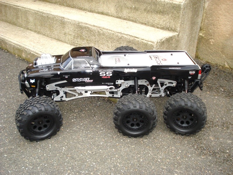 Savage Flux 2350 6x6x6 chassis Patoch Racing 0_carr12