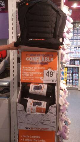 rehausseur gonflable carrefour